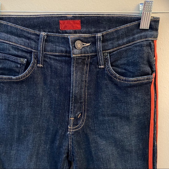 Mother Insider Crop Step Fray Jeans in Speed Racer - Picture 5 of 8